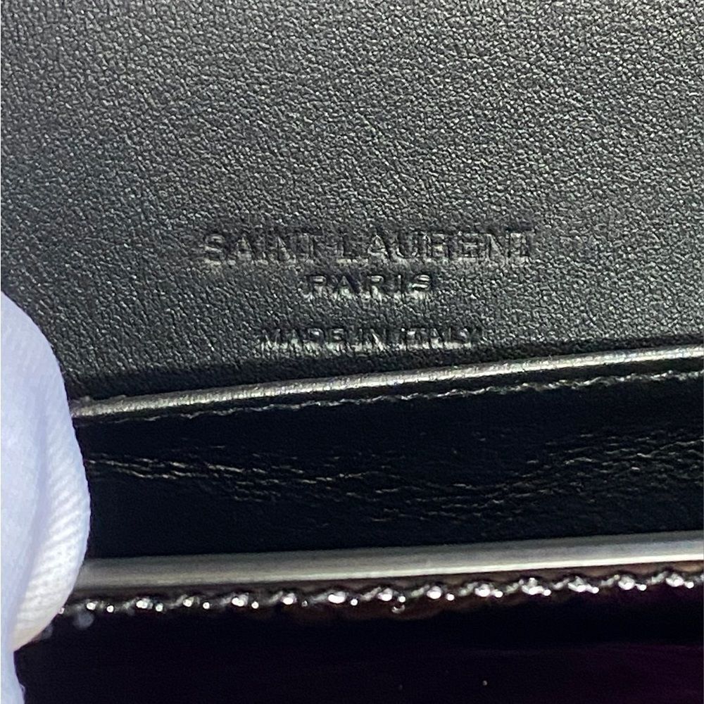 Saint Laurent Mini Kate Patent Leather Belt Bag - Picture 9 of 12